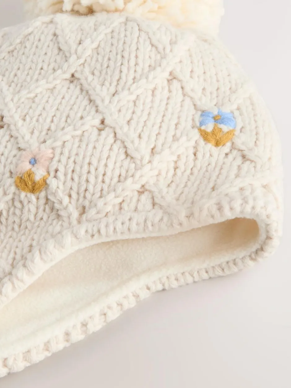 Next Ecru Trapper Hat (3mths-13yrs) Outlet