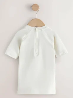 Next Rash Vest (3mths-7yrs) (3mths-7yrs) Ecru White Online