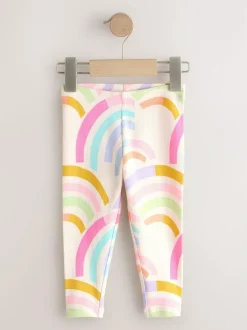 Next Ribbed Leggings (3mths-7yrs) Ecru White Outlet