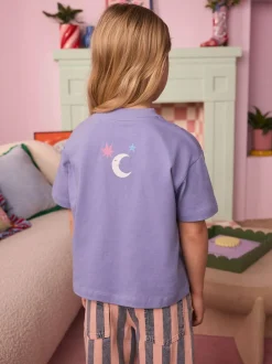 Eleanor Bowmer Blue Moon Child 100% Cotton T-Shirt Sale