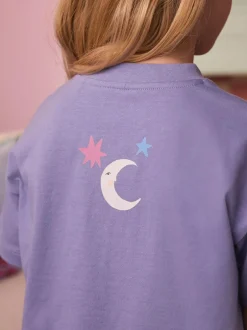 Eleanor Bowmer Blue Moon Child 100% Cotton T-Shirt Sale
