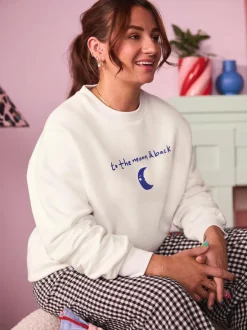 Eleanor Bowmer Ecru Mama Like No Other Sweatshirt Outlet