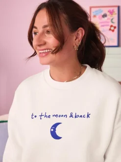 Eleanor Bowmer Ecru Mama Like No Other Sweatshirt Outlet