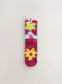 Eleanor Bowmer Super Cosy Socks Floral Clearance