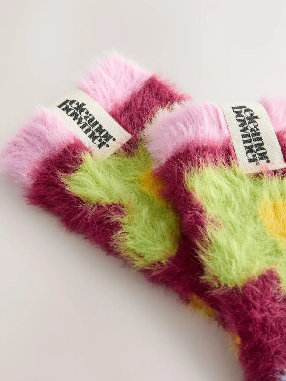 Eleanor Bowmer Super Cosy Socks Floral Clearance