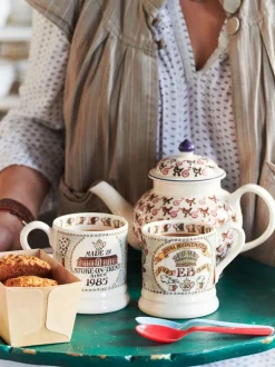 Emma Bridgewater Cream 40 Years 1985-2025 1/2 Pint Mug Discount