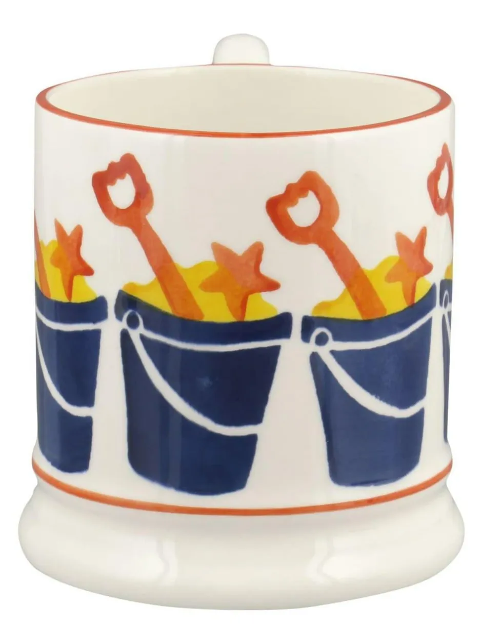 Emma Bridgewater Cream Bucket & Spade 1/2 Pint Mug Best