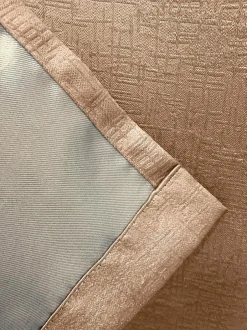 Enhanced Living Neutral Vogue Ready Made Thermal Blackout Eyelet Curtains Best
