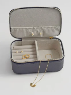 Estella Bartlett Mini Jewellery Box Navy Sale