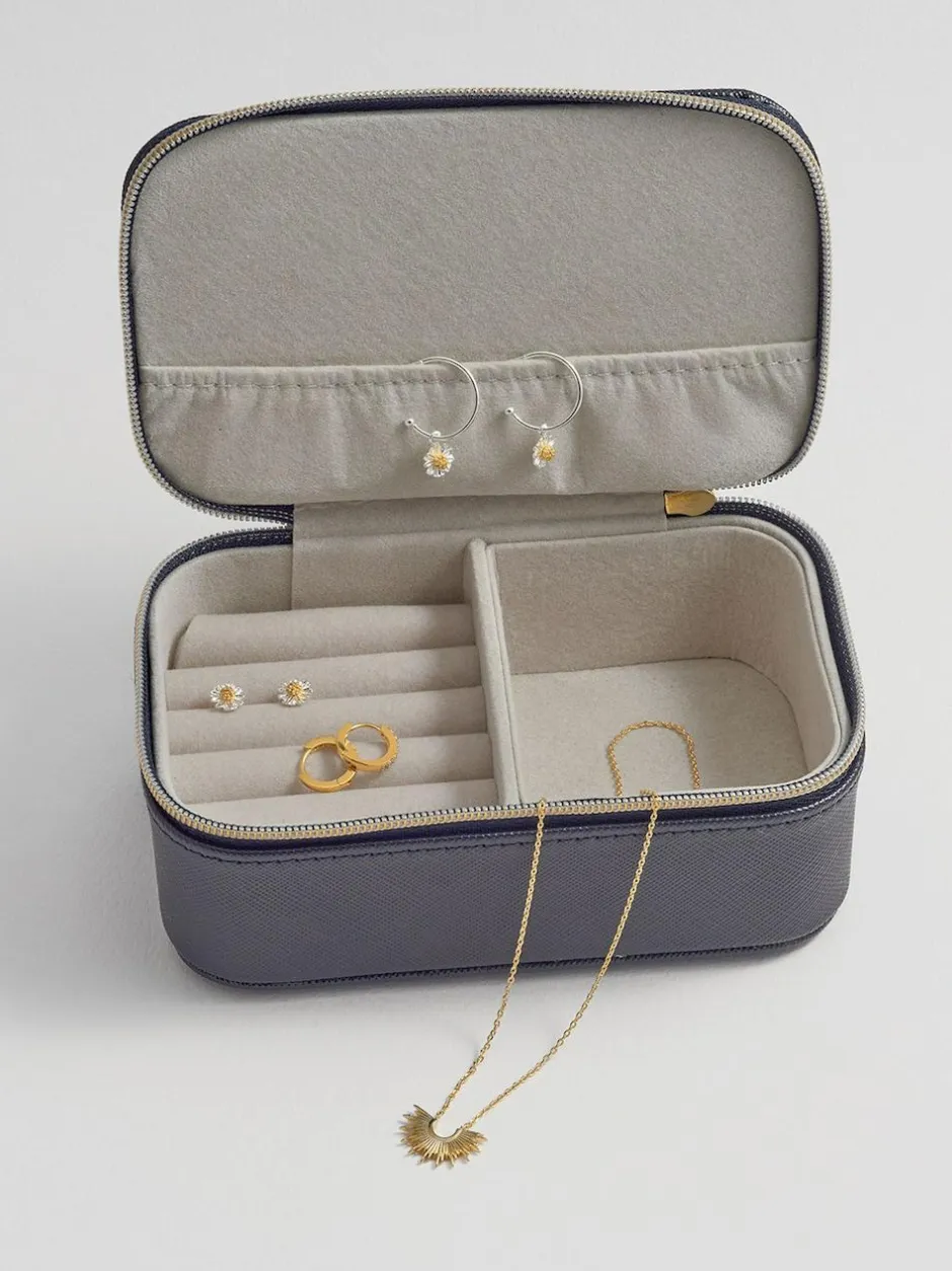 Estella Bartlett Mini Jewellery Box Navy Sale