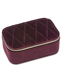 Estella Bartlett Red Mini Quilted Jewellery Box Discount