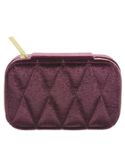 Estella Bartlett Red Mini Quilted Jewellery Box Discount