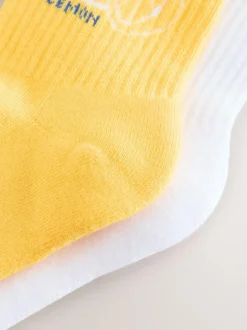 Next Fanta Lemon License Ribbed Ankle Socks 2 Pack Discount