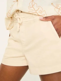 Fat Face FatFace Ashby Drawstring Shorts Natural Online