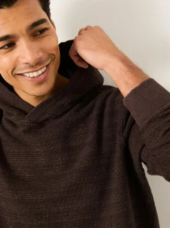 Fat Face FatFace Austin Hoodie Chocolate Brown Online