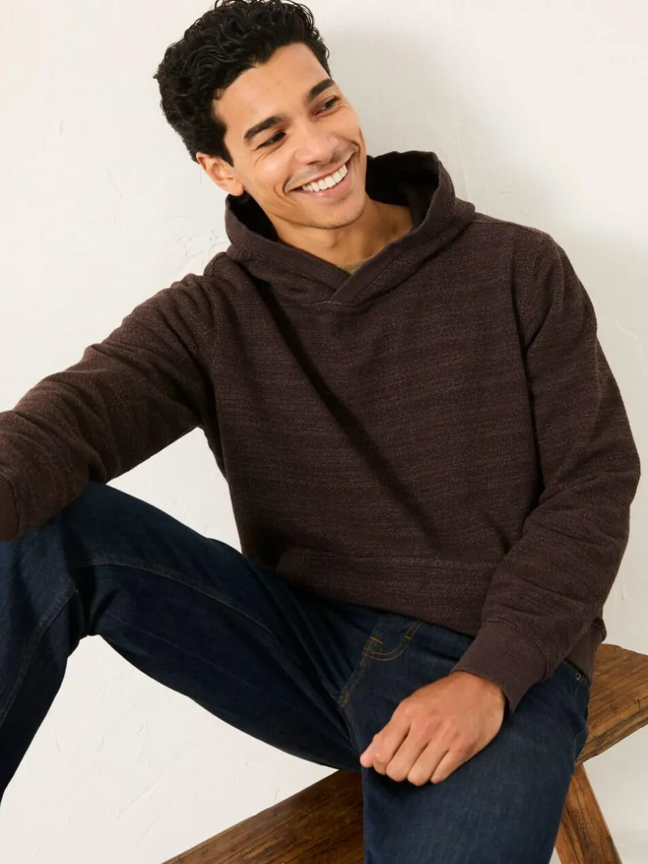 Fat Face FatFace Austin Hoodie Chocolate Brown Online