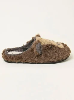 Fat Face FatFace Brown Grizzles Bear Slipper Online