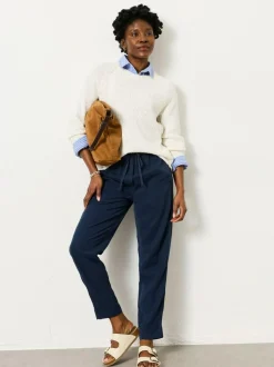 Fat Face FatFace Charlie Tapered Trouser Navy Hot
