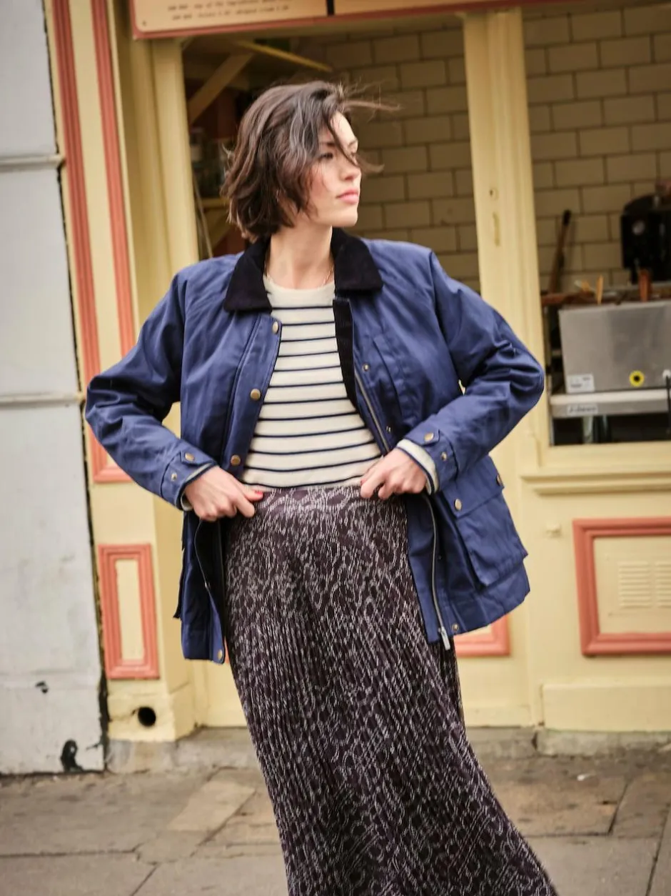 Fat Face FatFace Devon Heritage Jacket Navy Outlet