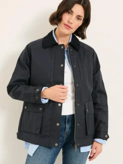 Fat Face FatFace Devon Heritage Jacket Navy Outlet