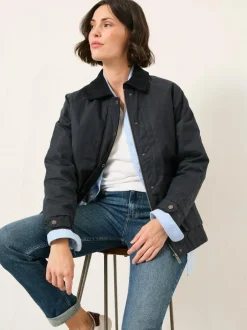Fat Face FatFace Devon Heritage Jacket Navy Outlet