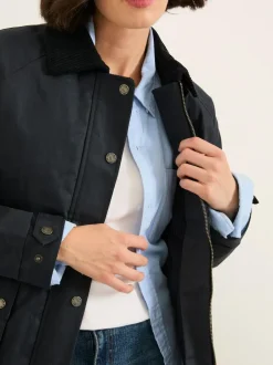 Fat Face FatFace Devon Heritage Jacket Navy Outlet