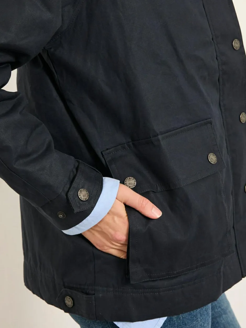 Fat Face FatFace Devon Heritage Jacket Navy Outlet
