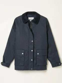 Fat Face FatFace Devon Heritage Jacket Navy Outlet