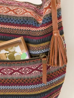 Fat Face FatFace Evalie Multi Woven Crossbody Bag Hot