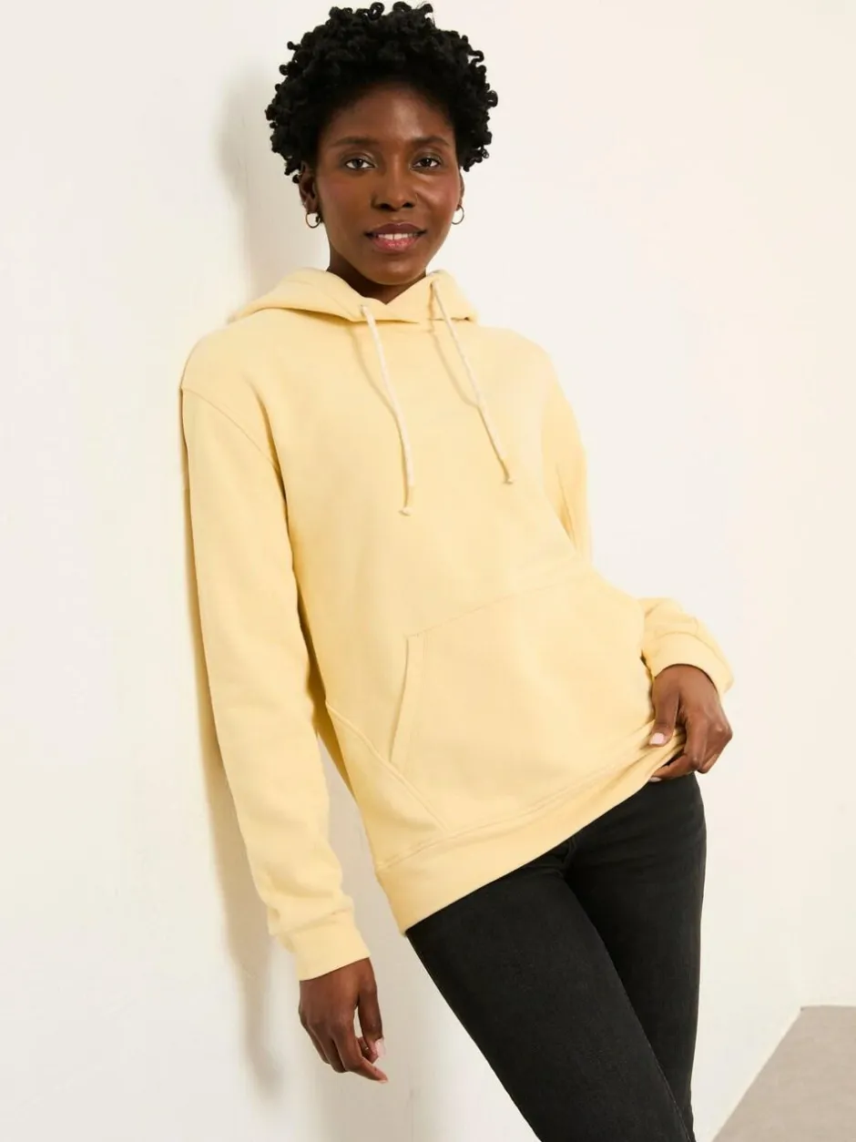Fat Face FatFace Freya Overhead Hoodie Yellow Hot