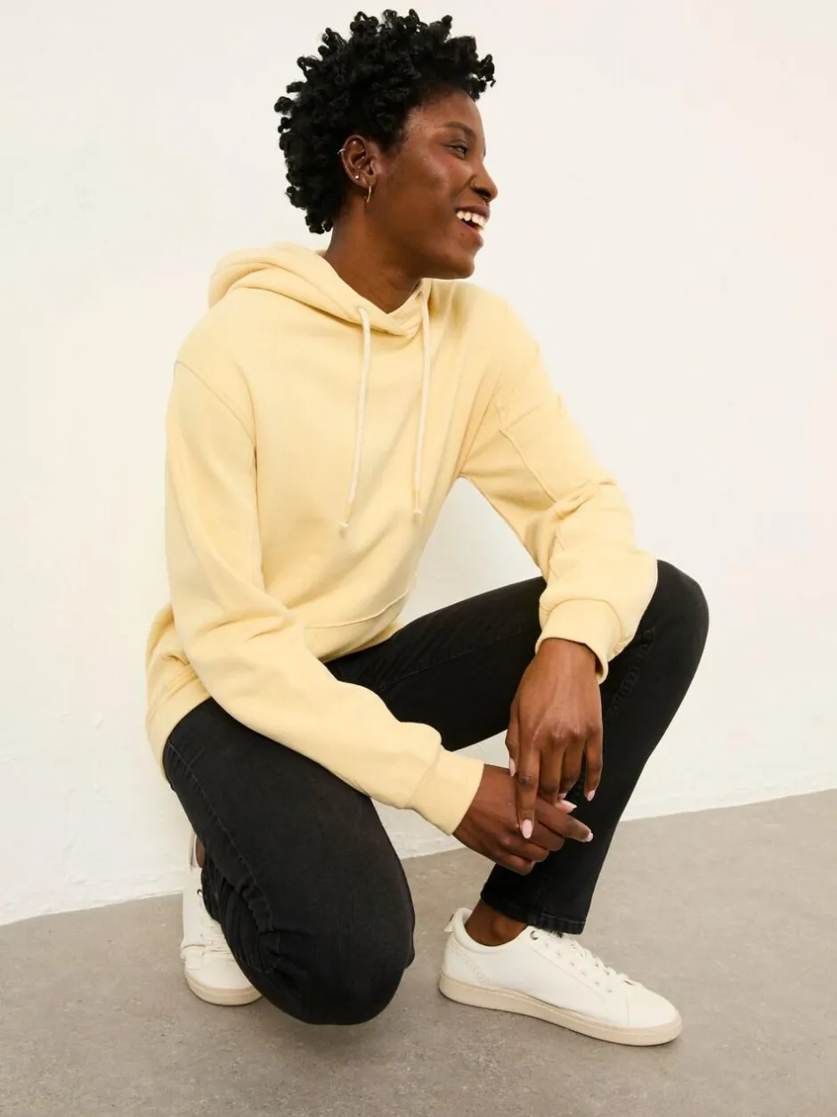 Fat Face FatFace Freya Overhead Hoodie Yellow Hot