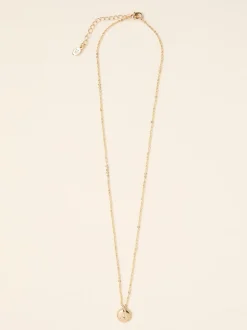 Fat Face FatFace Gold Tone Alphabet Necklace New
