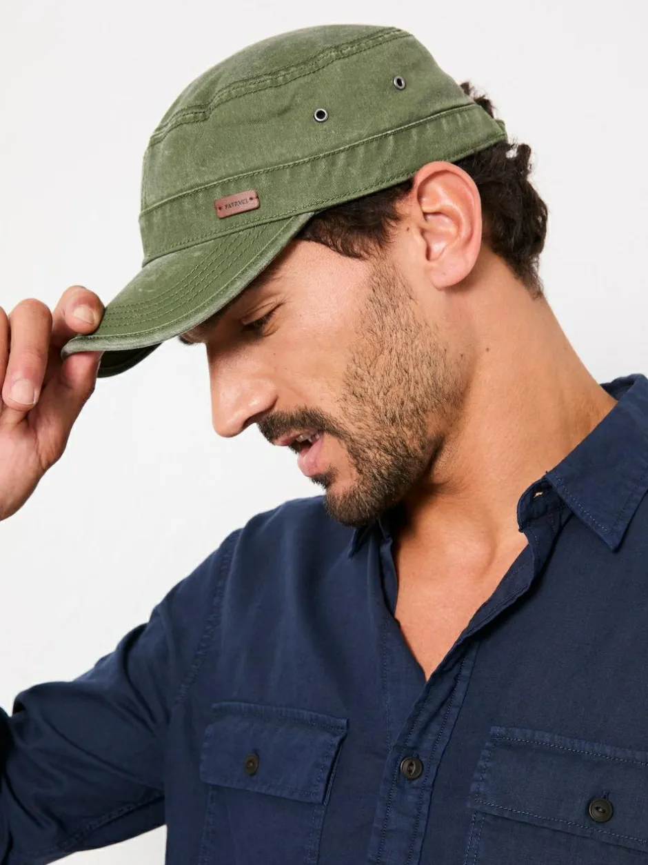 Fat Face FatFace Green Train Driver Cap Best