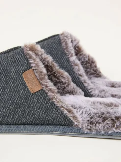 Fat Face FatFace Harvey Check Mule Grey Online