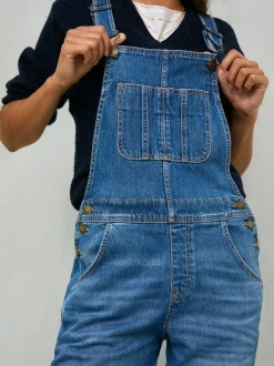 Fat Face FatFace Lewes Dungarees Denim Vintage
