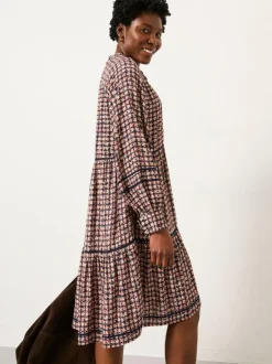 Fat Face FatFace Multi Stirling Midi Dress Hot