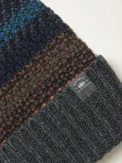 Fat Face FatFace Multi Textured Knit Beanie Best