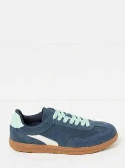 Fat Face FatFace Fia Retro Trainer Navy Clearance