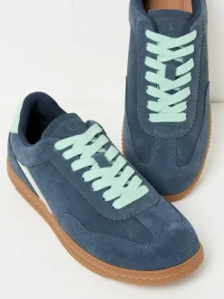 Fat Face FatFace Fia Retro Trainer Navy Clearance
