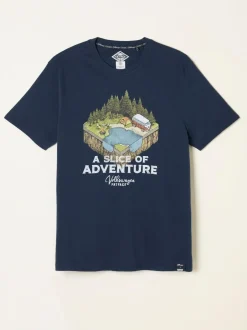 Fat Face FatFace Navy VW Slice Graphic T-Shirt Best