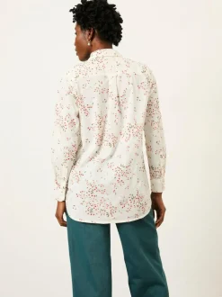 Fat Face FatFace Olivia Ivory Cherries Shirt Discount