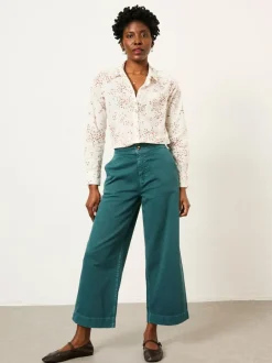 Fat Face FatFace Olivia Ivory Cherries Shirt Discount