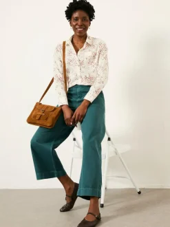Fat Face FatFace Olivia Ivory Cherries Shirt Discount