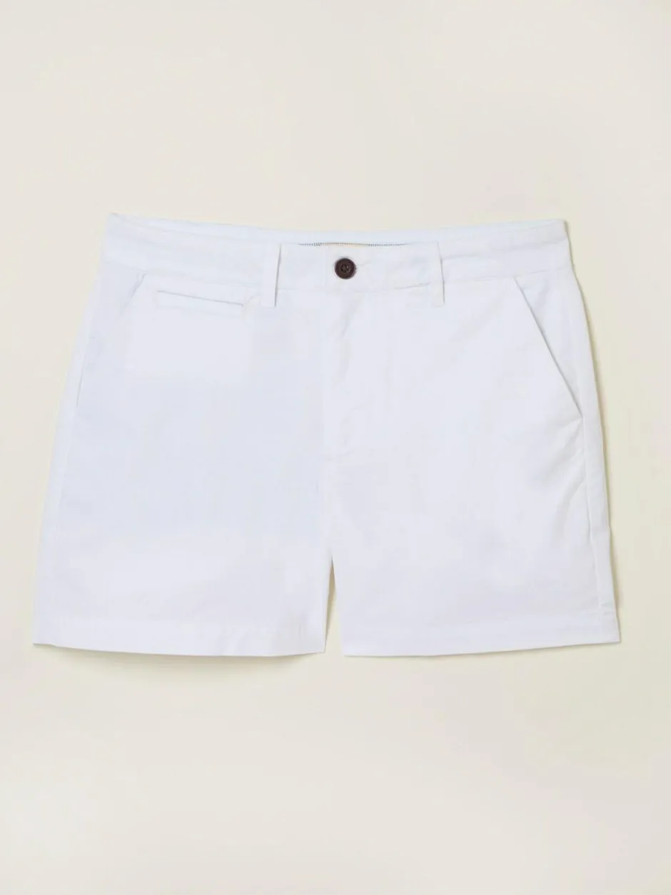 Fat Face FatFace Padstow Chino Shorts White Outlet