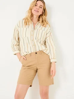Fat Face FatFace Sandown Chino Shorts Stone Sale