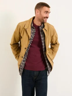 Fat Face FatFace Stone Garment Dye Worker 100% Cotton Jacket Best
