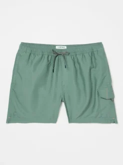 Fat Face FatFace Trevose Swim Shorts Khaki Green Online
