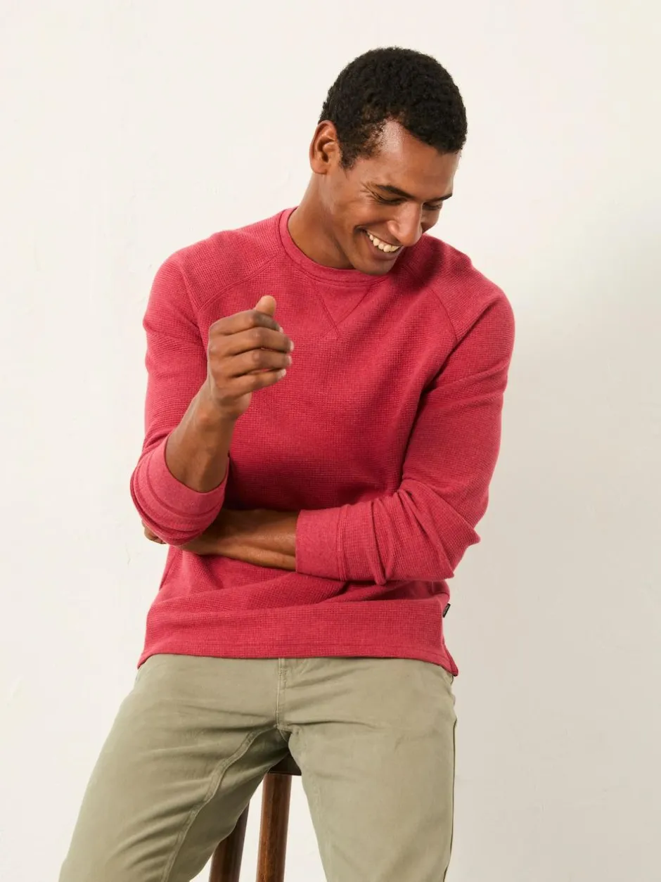 Fat Face FatFace Whistler Red Waffle Crew Online
