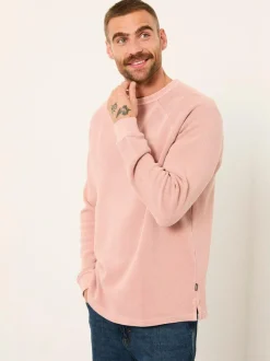 Fat Face FatFace Wye Crew Neck Sweat Pink Online