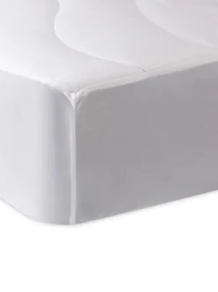 FBC Spundown Washable White Mattress Protector Outlet